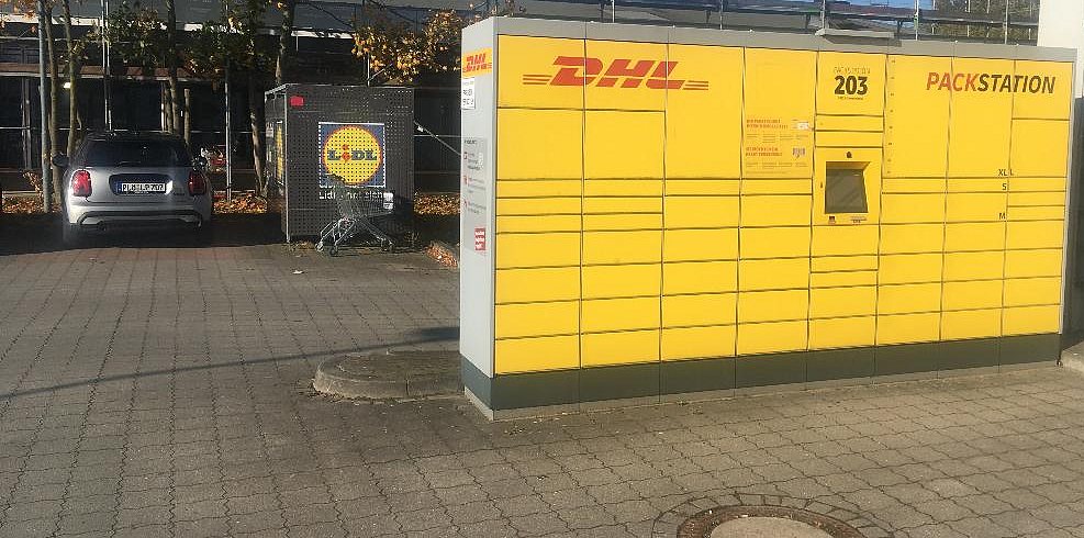 DHL Packstation im Ostseepark